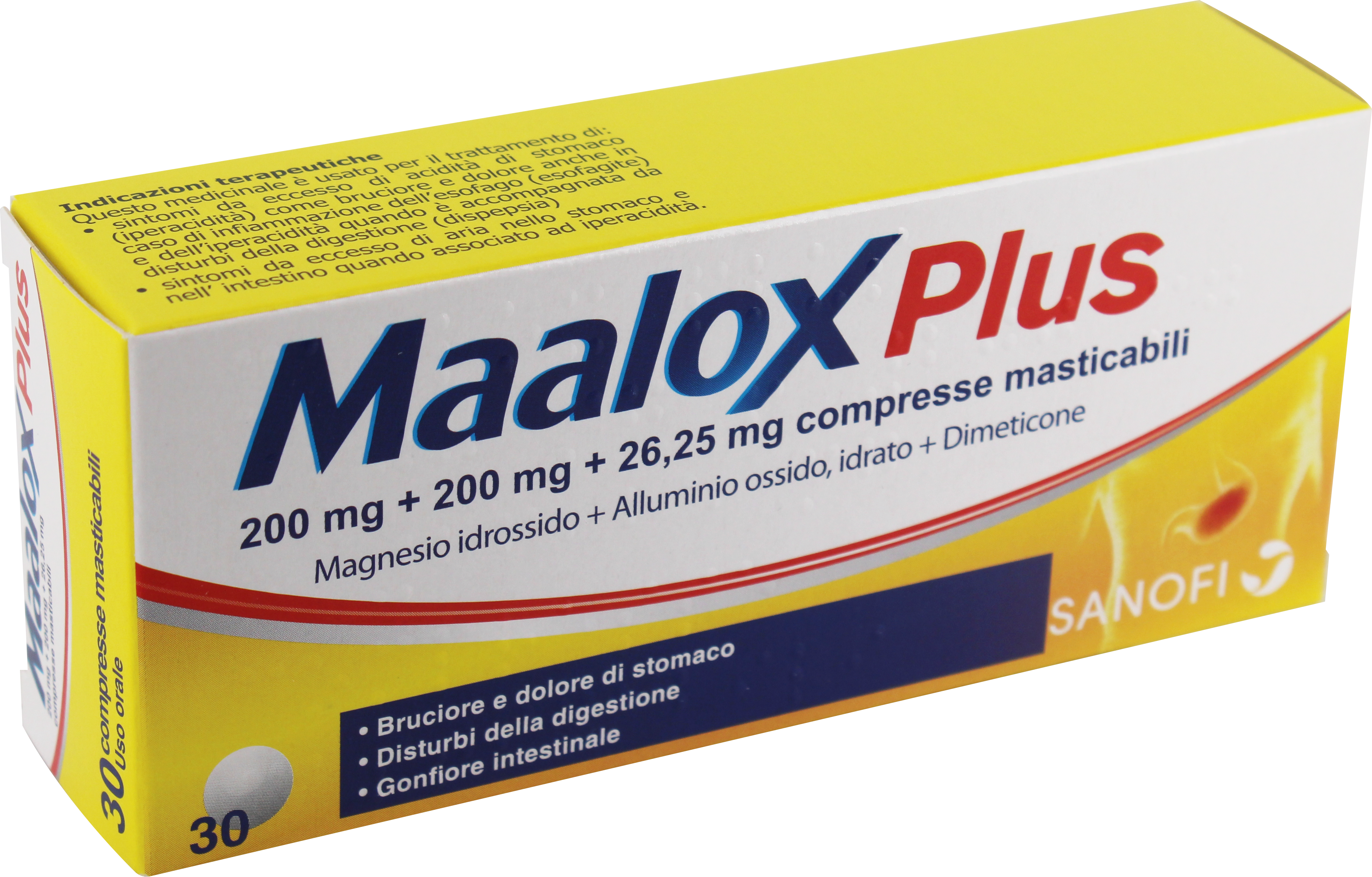 MAALOX PLUS*30CPR MAST - doctorpill.it
