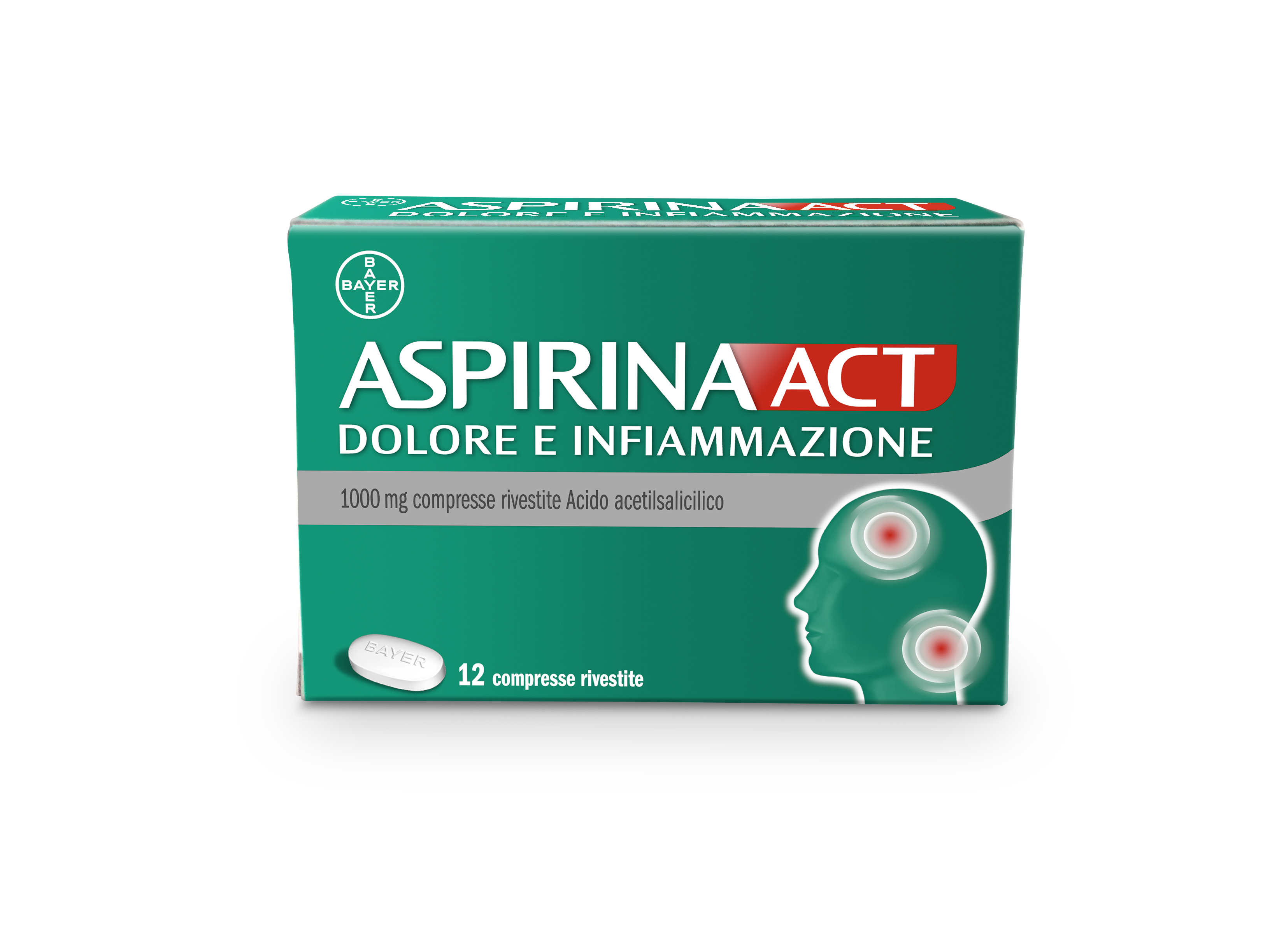 ASPIRINAACT DOL INF*12CPR 1G - doctorpill.it