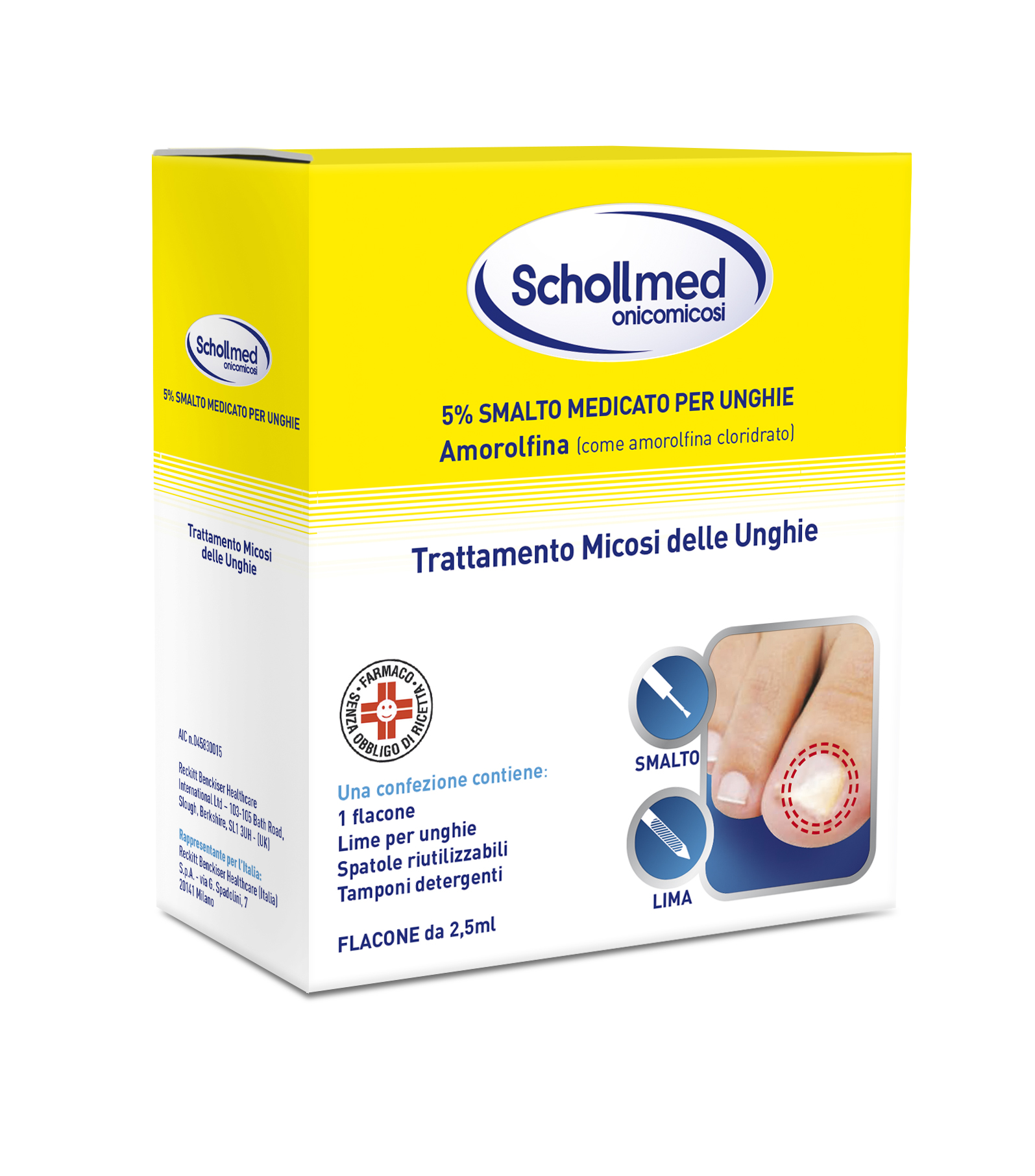 SCHOLLMED ONICOMICOSI*2,5ML 5% - doctorpill.it