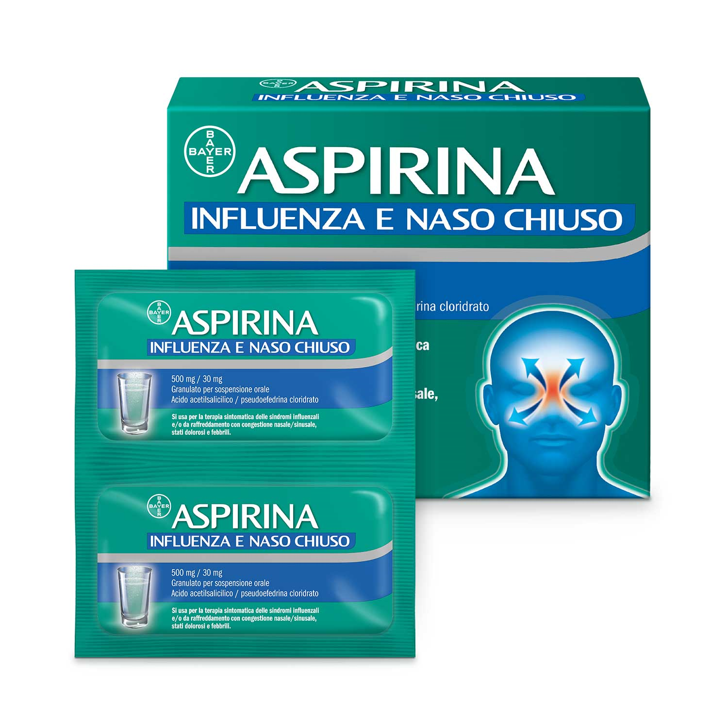 ASPIRINA INFLUENZA E NASO C*10 - doctorpill.it