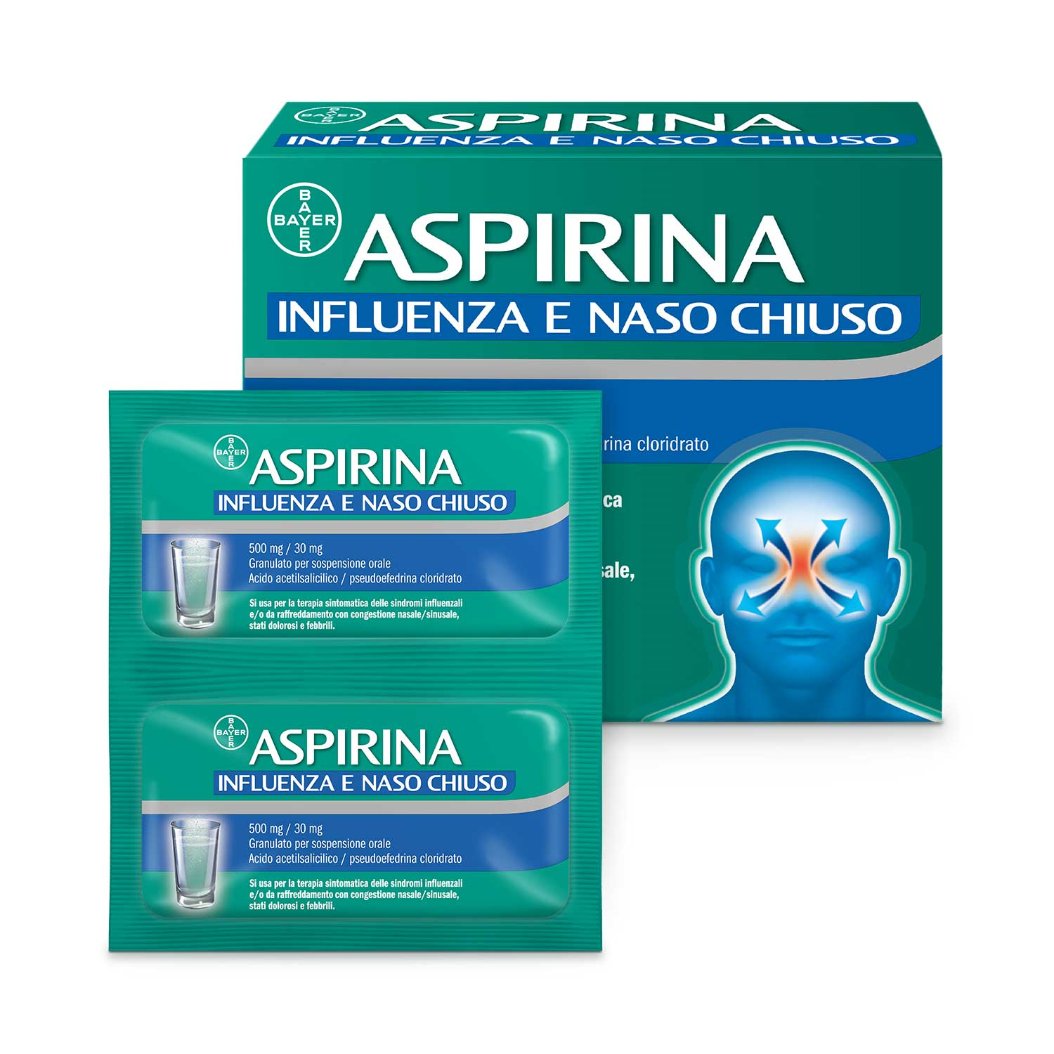 ASPIRINA INFLUENZA E NASO C*20 - doctorpill.it