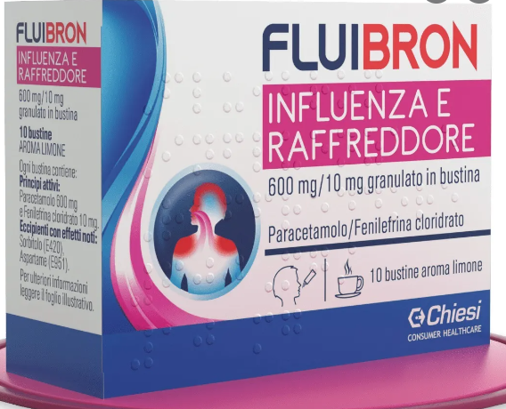 FLUIBRON INFLUENZA E RAFF*10BS - doctorpill.it