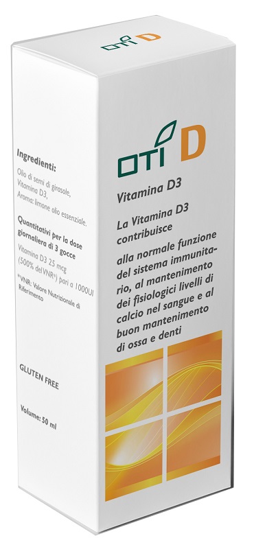 OTI D VITAMINA D3 GOCCE 50ML - doctorpill.it