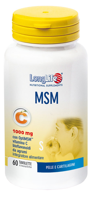 LONGLIFE MSM 1000 MG 60 TAVOLETTE - doctorpill.it