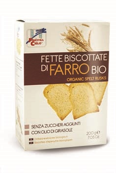 FSC FETTE BISCOTTATE DI FARRO BIO SENZA ZUCCHERI AGGIUNTI CON OLIO DI GIRASOLE SENZA OLIO DI PALMA 200 G - doctorpill.it