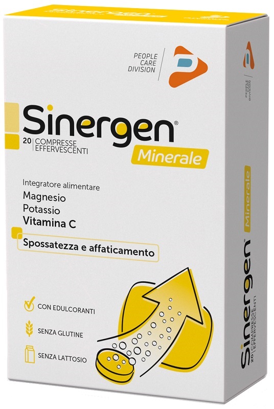 SINERGEN MINERALE LIMONE 20 COMPRESSE EFFERVESCENTI - doctorpill.it