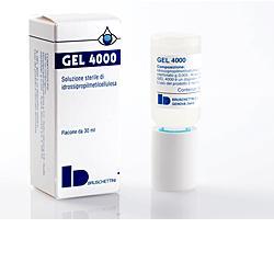 SOLUZIONE ACQUOSA STERILE GEL 4000 2% IDROSSIPROPILMETILCELLULOSA IN FLACONE 30 ML - doctorpill.it