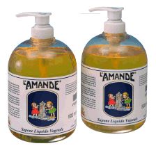 L'AMANDE MARSEILLE SAPOBNE LIQUIDO VEGETALE OLII ESSENZIALI 500 ML - doctorpill.it