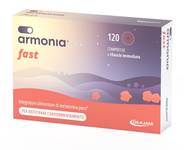 ARMONIA FAST 1 MG MELATONINA 120 COMPRESSE - doctorpill.it
