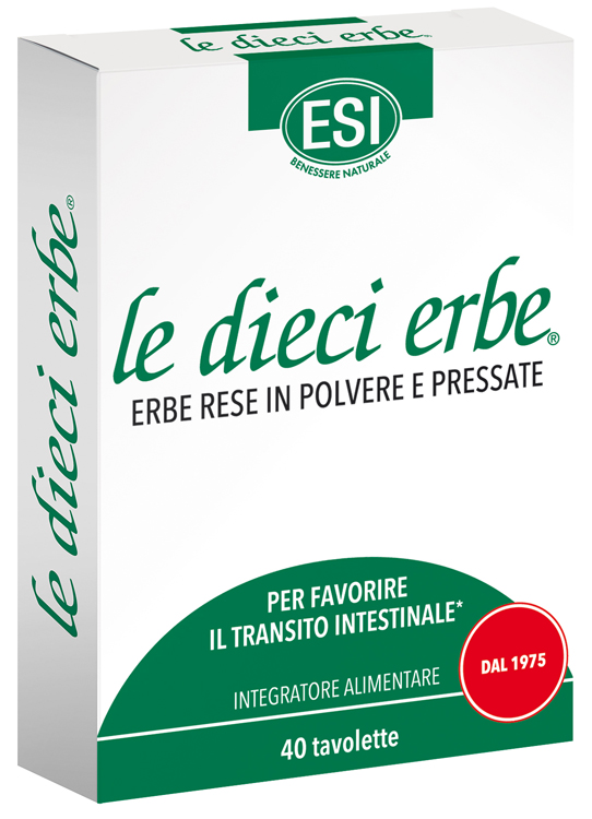 ESI LE DIECI ERBE 40 TAVOLETTE - doctorpill.it