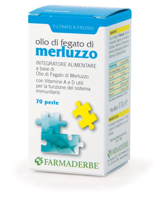 OLIO DI FEGATO DI MERLUZZO 70 PERLE - doctorpill.it