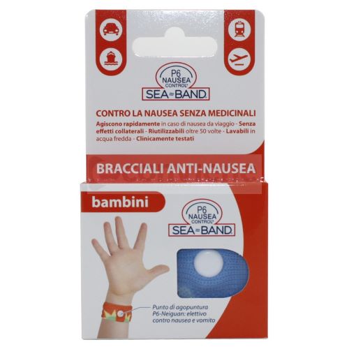 BRACCIALE ANTI NAUSEA PER BAMBINI P6 NAUSEA CONTROL 2 PEZZI - doctorpill.it