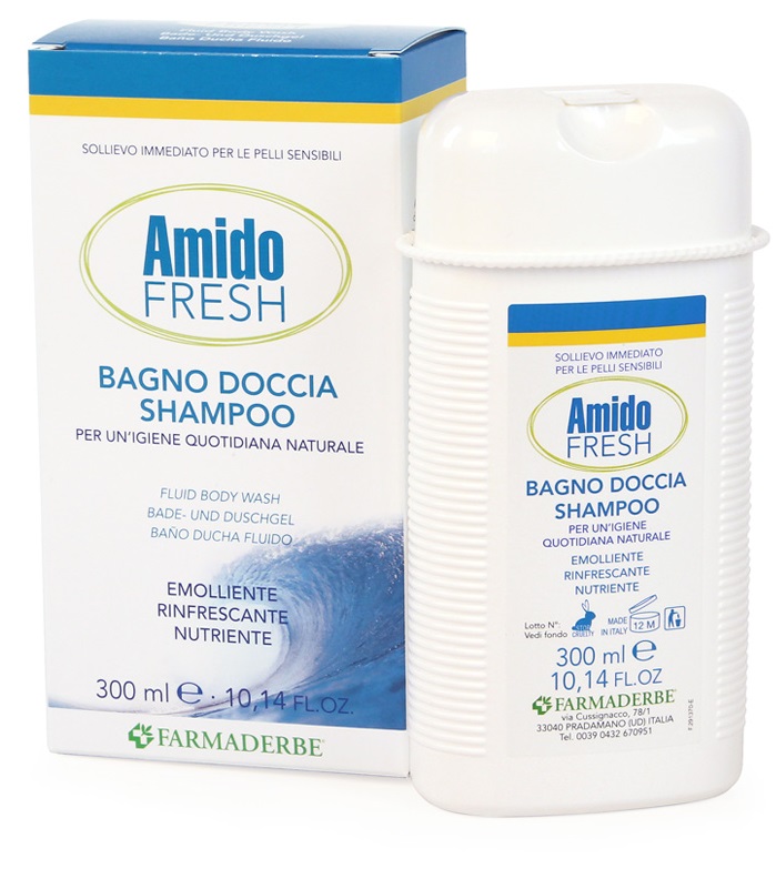 AMIDO FRESH BAGNO DOCCIA SHAMPOO 300 ML - doctorpill.it