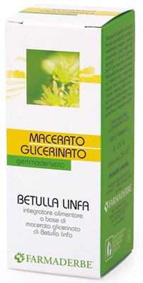 BETULLA LINFA MACERATO GLICERINATO 50 ML - doctorpill.it