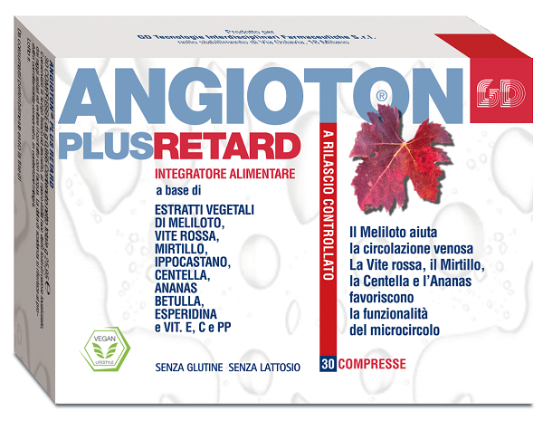 ANGIOTON PLUS RETARD 30 COMPRESSE - doctorpill.it