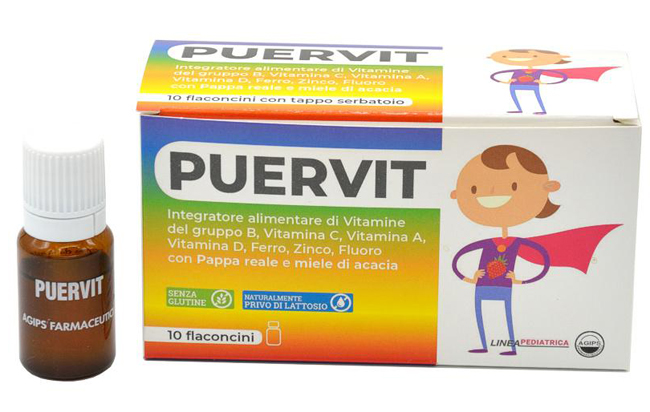 PUERVIT 10 FLACONCINI 10 ML - doctorpill.it