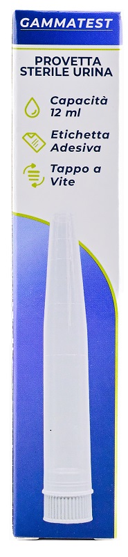 PROVETTA STERILE PER URINA 12ML GAMMADIS - doctorpill.it