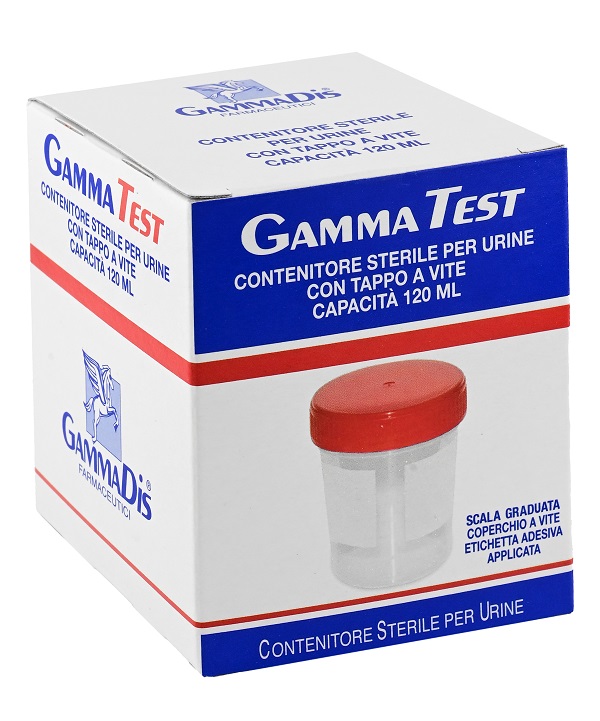 CONTENITORE STERILE PER LA RACCOLTA URINA 120 ML GAMMADIS - doctorpill.it