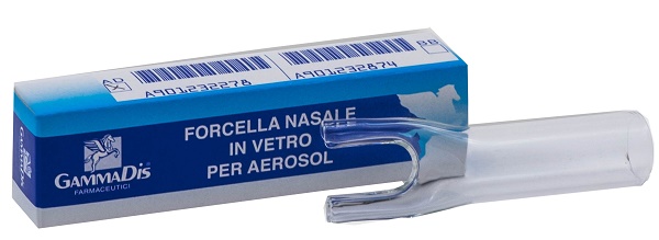 FORCELLA IN VETRO MODELLO DA ADULTO RICAMBIO PER AEROSOL - doctorpill.it