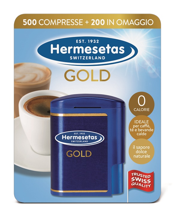 HERMESETAS GOLD 500+200 COMPRESSE 35 G - doctorpill.it