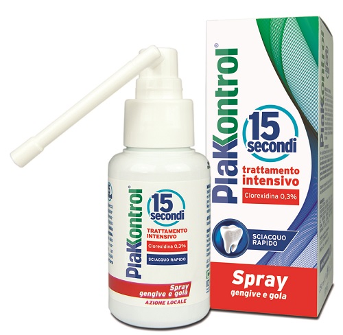 PLAKKONTROL 15 SECONDI COLLUTORIO SPRAY 50 ML - doctorpill.it