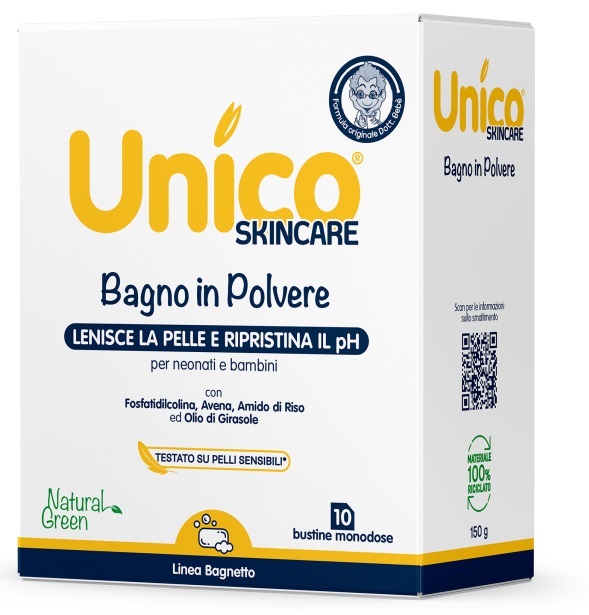 UNICO BAGNO NEON BAMBINI 10 BUSTINE 15 G - doctorpill.it