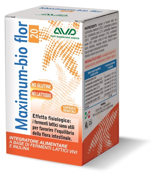 MAXIMUM BIO FLOR 20 75 CAPSULE - doctorpill.it