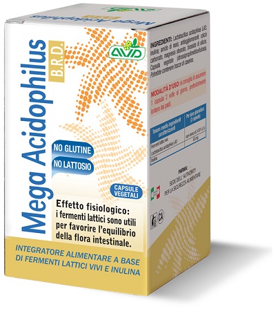 MEGA ACIDOPHILUS 75 CAPSULE MIRABILIS - doctorpill.it
