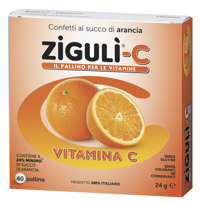 ZIGULI C ARANCIA 40 CONFETTI 24 G - doctorpill.it