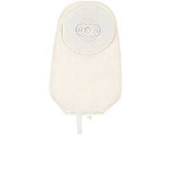 SACCA UROSTOMIA MINI TRASPARENTE CON BARRIERA PROTETTIVA IN STOMAHESIVE VALVOLA ANTIREFLUSSO E RIVESTIMENTO IN TESSUTO ESTEEM URO 13/45MM 10 PEZZI - doctorpill.it