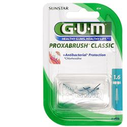 GUM PROXABRUSH CLASSIC 614 SCOVOLINO INTERDENTALE 8 PEZZI - doctorpill.it