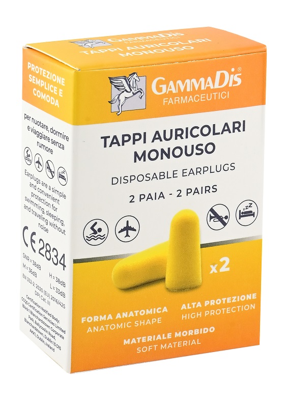 TAPPO AURICOLARE EAR GOMMAPIUMA 4 PEZZI GAMMADIS - doctorpill.it