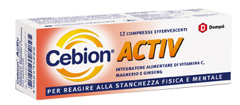 CEBION ACTIV 12 COMPRESSE EFFERVESCENTI - doctorpill.it