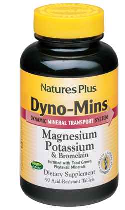 DYNO MINS MAGNESIO/POTASSIO BROMELAINA 90 TAVOLETTE - doctorpill.it