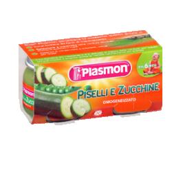 PLASMON OMOGENEIZZATO PISELLI ZUCCHINE 80 G X 2 PEZZI - doctorpill.it