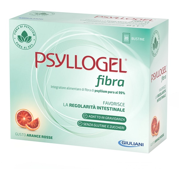 PSYLLOGEL FIBRA ARANCE ROSSE 20 BUSTINE - doctorpill.it