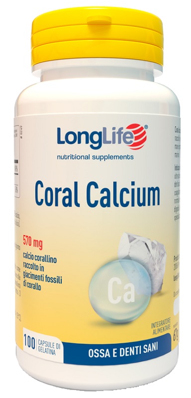 LONGLIFE CORAL CALCIUM 100 CAPSULE DI GELATINA - doctorpill.it