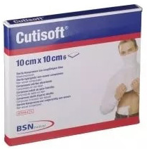 GARZA IDROFILA COMPRESSA CUTISOFT TESSUTO NON TESSUTO 10X10 CM 6 PEZZI - doctorpill.it