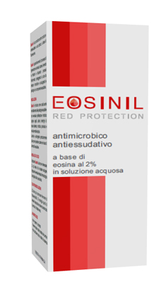 EOSINIL RED PROTECTION LOZIONE A BASE DI EOSINA AL 2% IN SOLUZIONE ACQUOSA 50 ML ANTIMICROBICO ANTIESSUDATIVO - doctorpill.it