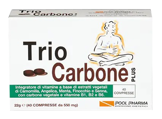 TRIOCARBONE PLUS 40 COMPRESSE - doctorpill.it