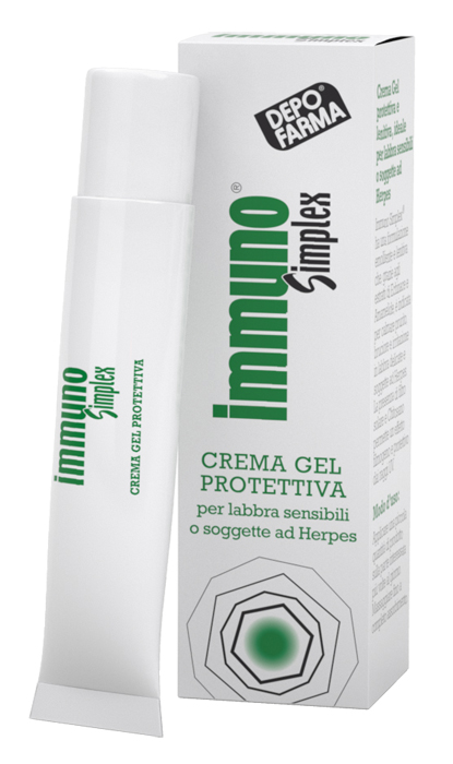 IMMUNO SIMPLEX CREMA GEL PROTETTIVA LABBRA 8 ML - doctorpill.it