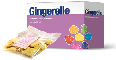 GINGERELLE CRAKERS ZENZERO 150 G - doctorpill.it