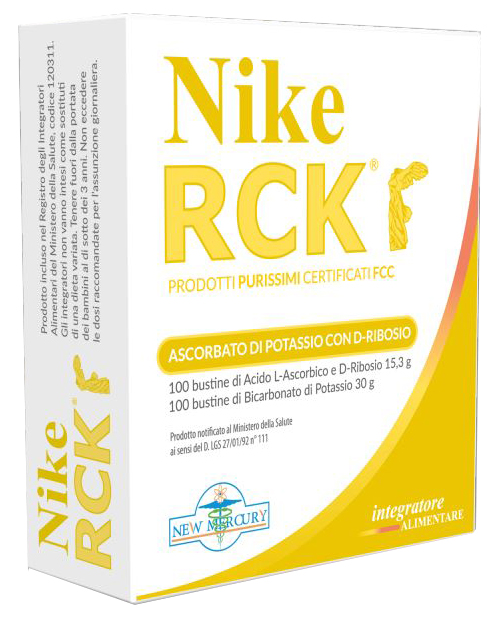 NIKE RCK ASCORBATO POTASSIO + RIBOSIO 200 BUSTINE 45,30 G - doctorpill.it