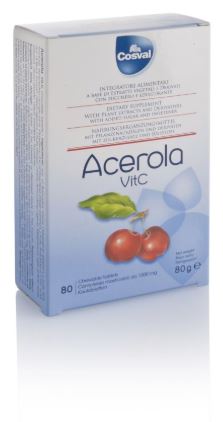 ACEROLA VITAMINA C 80 TAVOLETTE - doctorpill.it