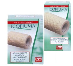 ICOPIUMA BENDA GARZA ELASTICA AUTOFISSANTE CM6X4MT 1 PEZZO - doctorpill.it