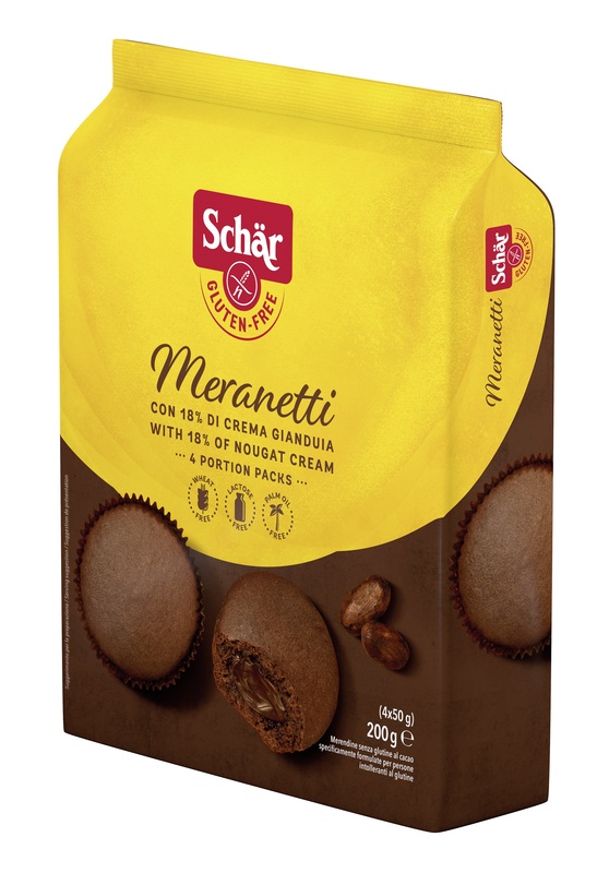 SCHAR MERANETTI CON CREMA GIANDUIA 4 PEZZI DA 50 G - doctorpill.it