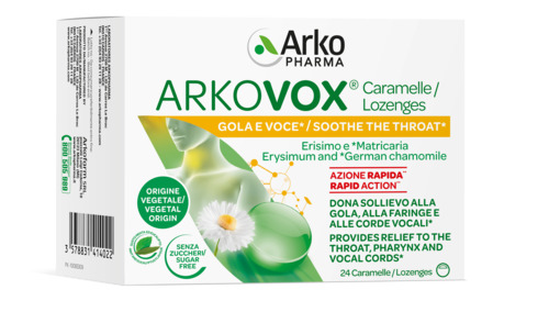ARKOVOX MENTA/EUCALIPTO 24 CARAMELLE - doctorpill.it
