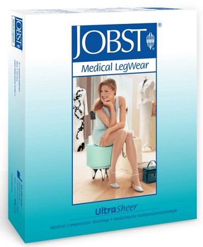CALZA COMPRESSIVA JOBST ULTRASHEER 15-20MMHG COLLANT ELAST APPL NOIR3 ARTICOLO 751140000900 - doctorpill.it