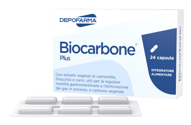BIOCARBONE PLUS 24 CAPSULE - doctorpill.it