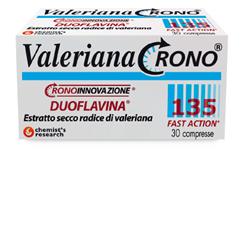 VALERIANA CRONO 135 CON DUOFLAVINA FAST ACTION 30 COMPRESSE - doctorpill.it